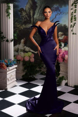 Orange Mermaid Prom Dress Sleeveless Sequin Dress