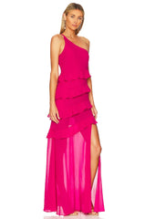 Asymmetric Slim Prom Dress Sleeveless Sheath Dress