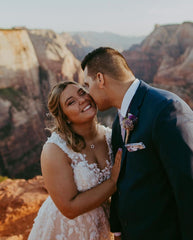 Elegant V-Neck A-Line Wedding Gown with Lace Appliques and Tulle Train