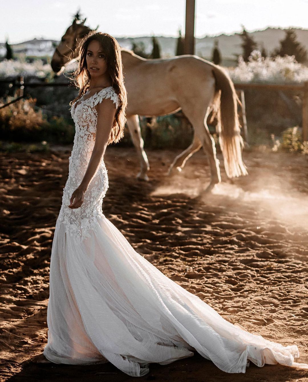 Elegant Backless Mermaid Tulle Gown with Lace for the Modern Sweetheart