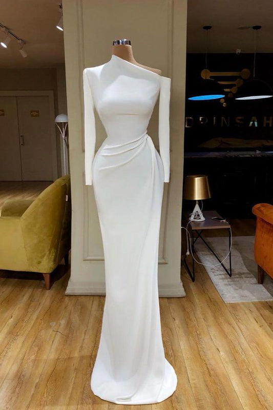 Elegant Long Sleeves Mermaid Prom Dresses Long On Sale
