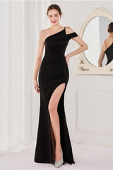 Elegant Off-The-Shoulder Mermaid Evening Dress With Front Split Strapless Online