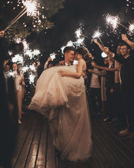 Elegant V-neck A-line Wedding Gown with Tulle Lace and Spaghetti Straps