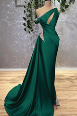 Lilac Off-the-Shoulder Sleeveless Mermaid Prom Dress with Rhinstone