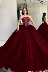 Gorgeous Black Strapless Mermaid Prom Dress Sleeveless with Appliques