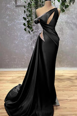 Lilac Off-the-Shoulder Sleeveless Mermaid Prom Dress with Rhinstone