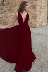 V-Neck Tulle Bridal Gown with Sleeves