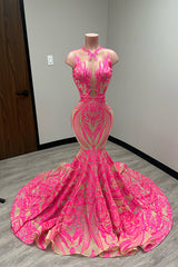 Heavy Evening Dress Sleeveless Sequins Mermaid Strapless Appliques