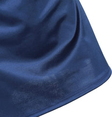 ZAFUL Women's Satin Sleeveless Spaghetti Strap Mini Dress Sexy Slip Cowl Neck Silky Cocktail Party Dresses
