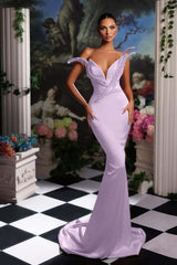 Orange Mermaid Prom Dress Sleeveless Sequin Dress