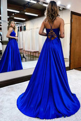 Cut Out Spaghetti Strap Prom Dress Long Mermaid Dress