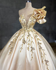 Elegant Sweetheart A-Line Floor-length Bridal Gown Featuring Satin Ruffles