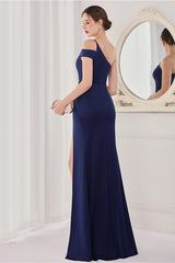 Elegant Off-The-Shoulder Mermaid Evening Dress With Front Split Strapless Online
