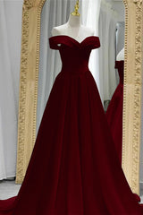 Gorgeous White Off-the-Shoulder Sweetheart Evening Dress A-Line with Lace-Up